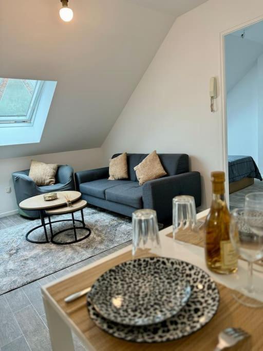 Superbe Appartement Tres Calme Et Confortable Reims Dış mekan fotoğraf